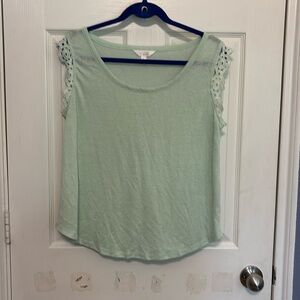 Lauren Conrad Sea Green Women’s Top